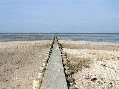 Hooksiel Strand Steg