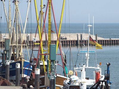 Hooksiel Hafen Schiffe